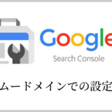 ウェブサイトにGoogle Search Consoleを設定する手順（ムームードメイン）