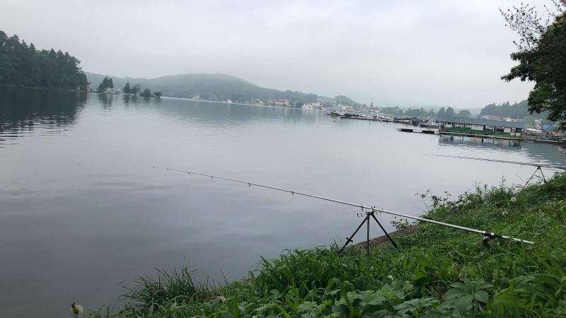 野尻湖。神秘的な湖だ。