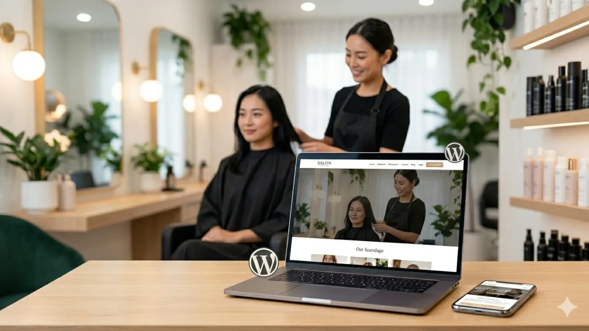 【制作事例】ヘアサロンのホームページをリニューアル！HTMLからWordPressへの移行と運用の効率化