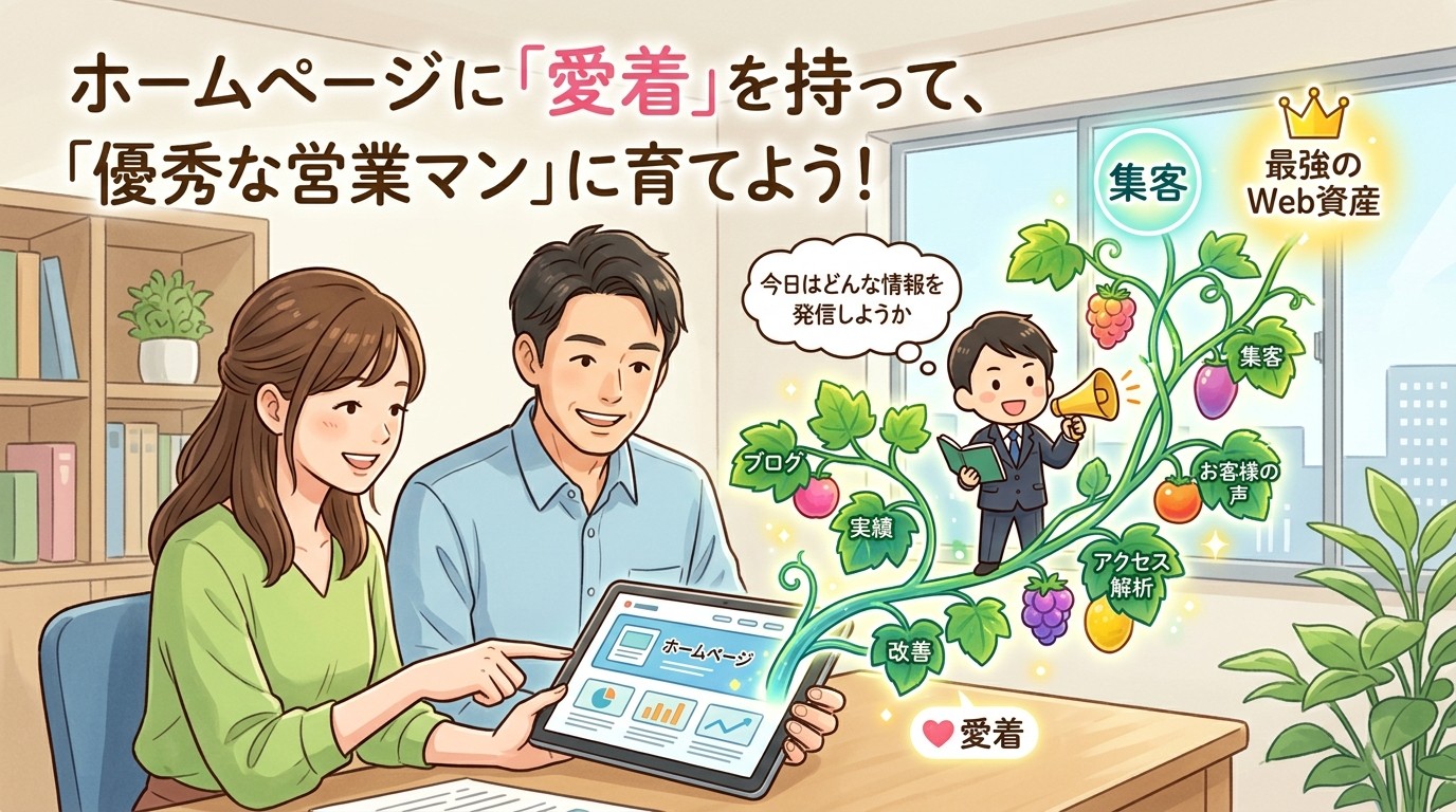 ホームページに「愛着」を持つということ
